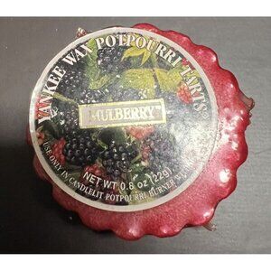 Yankee Candle Mulberry Wax Tart‎ Item 579171 Potpourri New .8 oz Home Fragrance